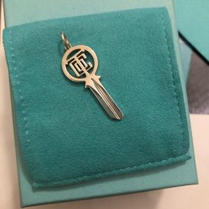 Tiffany & Co Sterling Silver Key Pendant